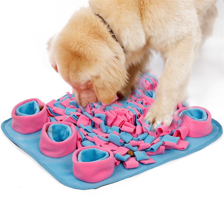 YEAKOO Dog Snuffle Mat Feeding Mat Nosework Blanket Dog Training Mat-3