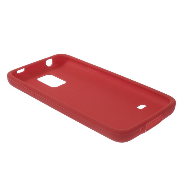 Silicone Cover Case for Samsung Galaxy S5 mini G800 - Red-6