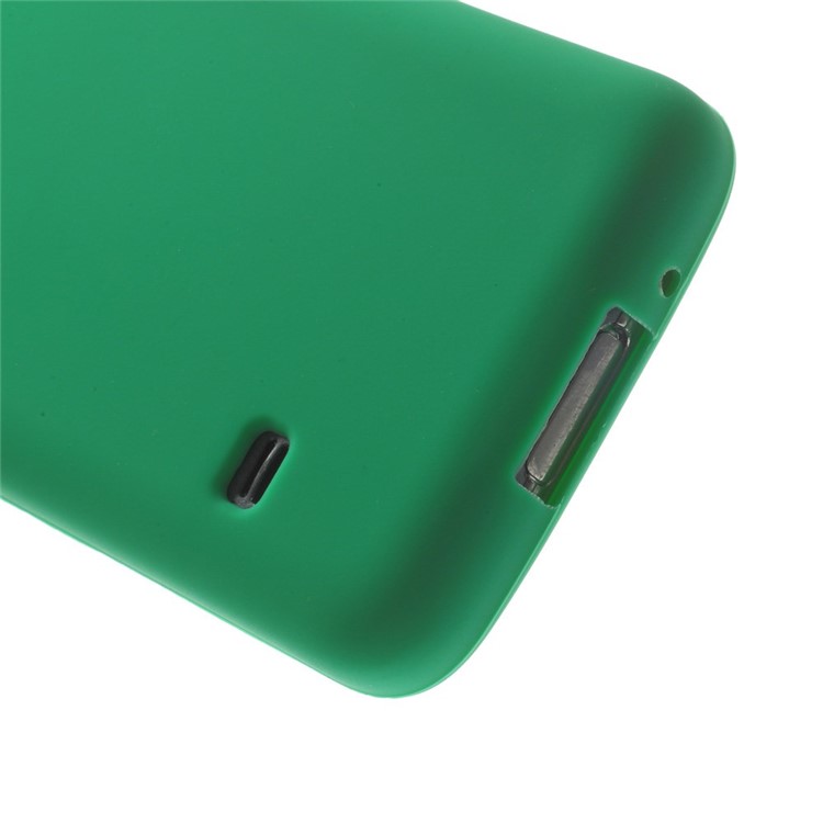 Silicone Gel Cover for Samsung Galaxy S5 mini G800 - Green-4