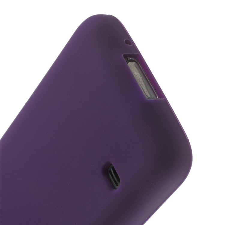 Silicone Gel Shell for Samsung Galaxy S5 mini G800 - Purple-4
