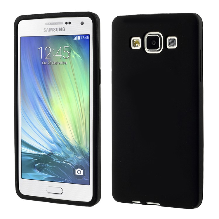 Soft Silicone Back Case for Samsung Galaxy A5 SM-A500F - Black-1
