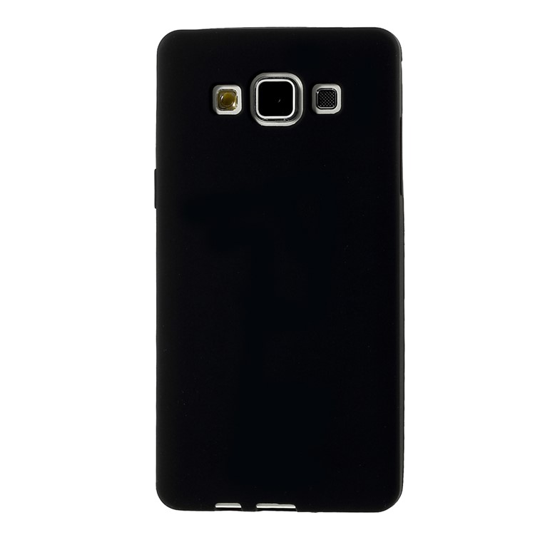 Soft Silicone Back Case for Samsung Galaxy A5 SM-A500F - Black-2