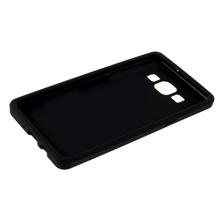 Soft Silicone Back Case for Samsung Galaxy A5 SM-A500F - Black-5