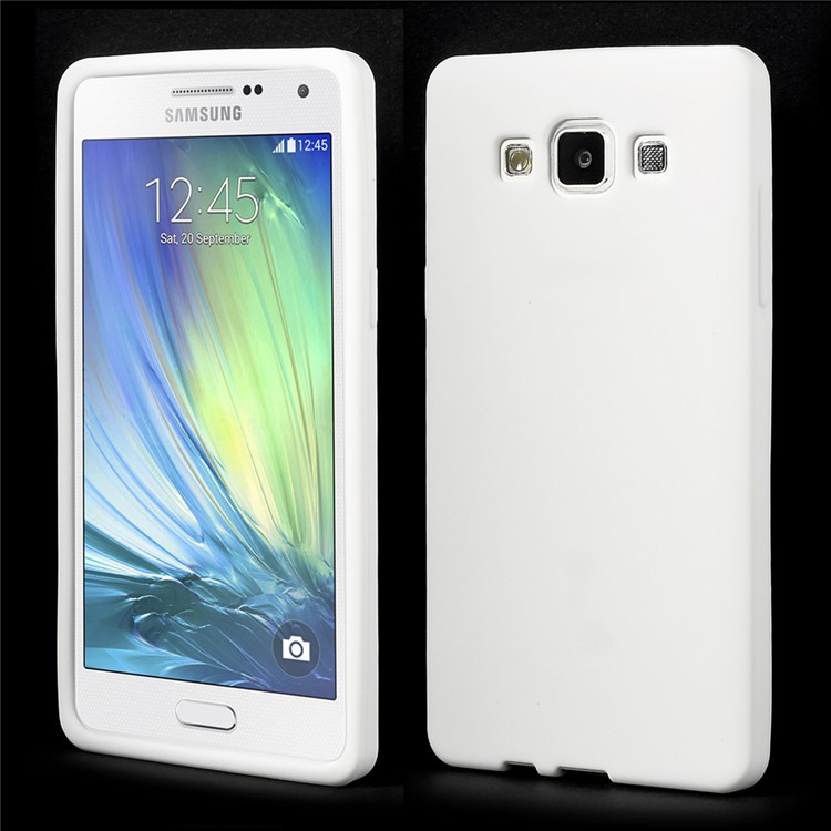 Soft Silicone Back Case for Samsung Galaxy A5 SM-A500F - White-1