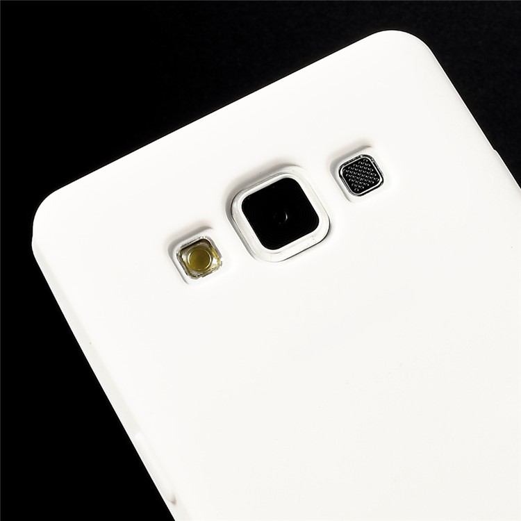 Soft Silicone Back Case for Samsung Galaxy A5 SM-A500F - White-3