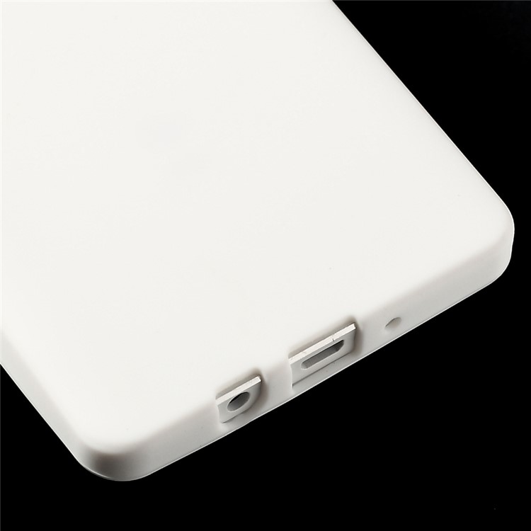 Soft Silicone Back Case for Samsung Galaxy A5 SM-A500F - White-4