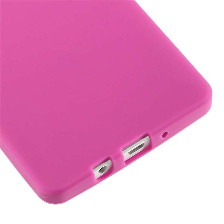 Soft Silicone Protective Shell for Samsung Galaxy A5 SM-A500F - Rose-4