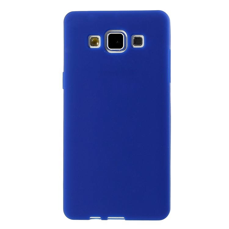 Flexible Silicone Protective Cover for Samsung Galaxy A5 SM-A500F - Deep Blue-2