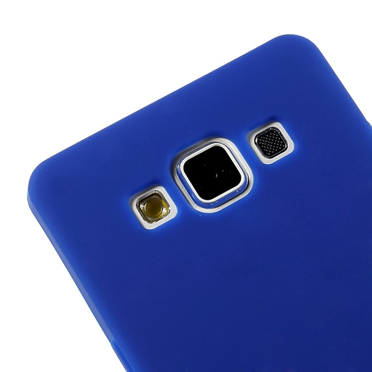 Flexible Silicone Protective Cover for Samsung Galaxy A5 SM-A500F - Deep Blue-3