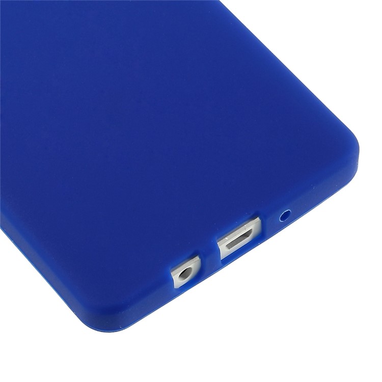 Flexible Silicone Protective Cover for Samsung Galaxy A5 SM-A500F - Deep Blue-4