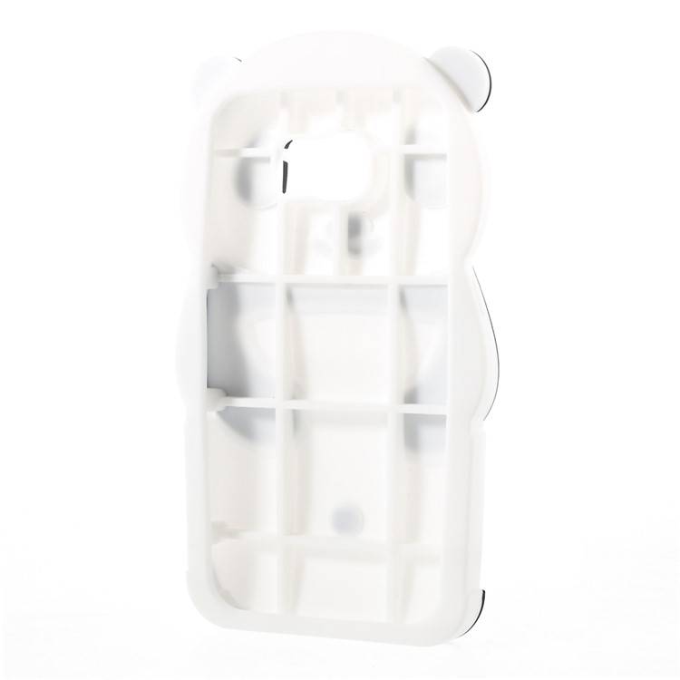 3D Panda Silicone Case for Samsung Galaxy S6 G920 - Black-6