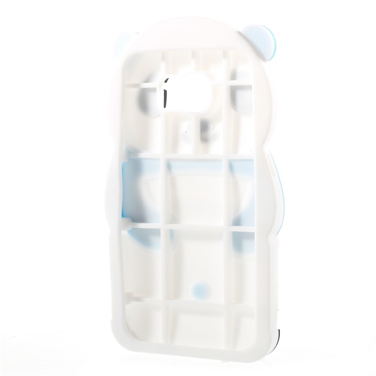 3D Panda Silicone Cover for Samsung Galaxy S6 G920 - Light Blue-6