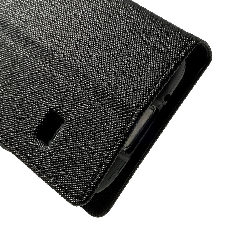 Mercury GOOSPERY Fancy Diary Leather Wallet Case for Samsung Galaxy S5 mini G800 w/ Stand - Black-9