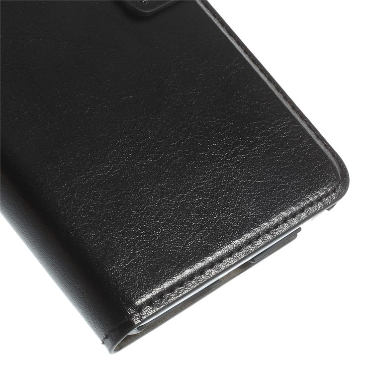 Black for Samsung Galaxy Note 4 N910 Crazy Horse Wallet Leather Case with Stand-7