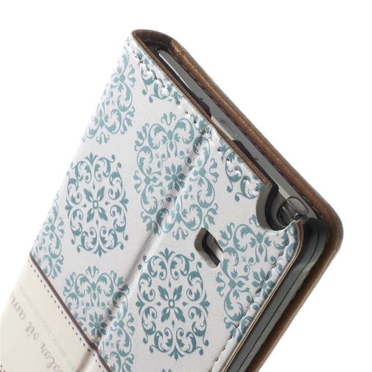 For Samsung Galaxy Note 4 N910 Wallet PU Leather Case with Stand - Crown & Moroccan Pattern-9