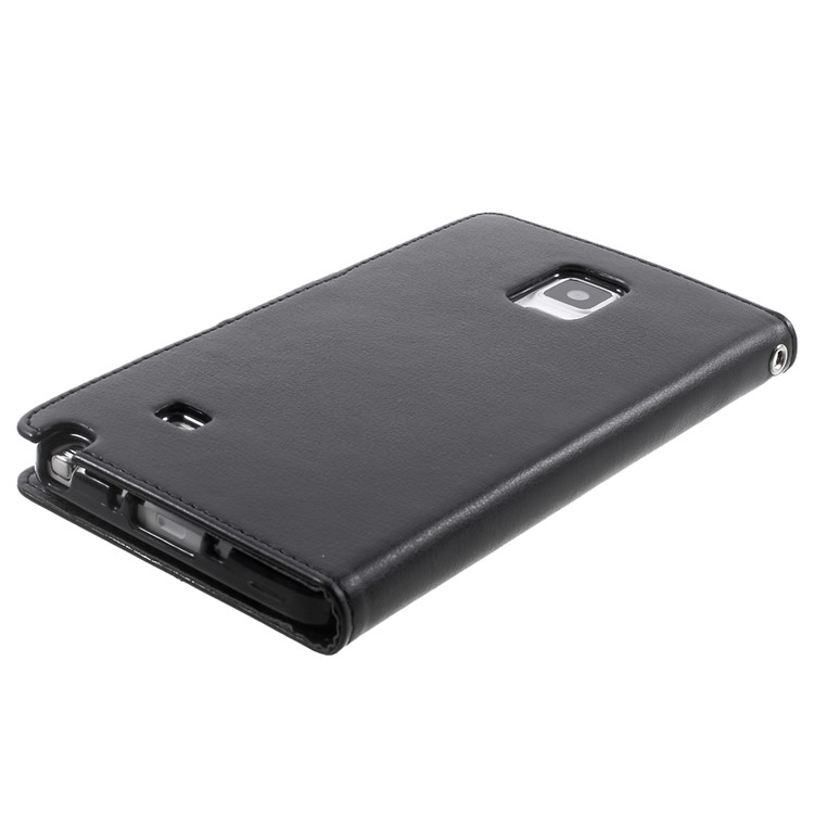 Mercury GOOSPERY Rich Diary Wallet Leather Case for Samsung Galaxy Note 4 N910 - Black-4