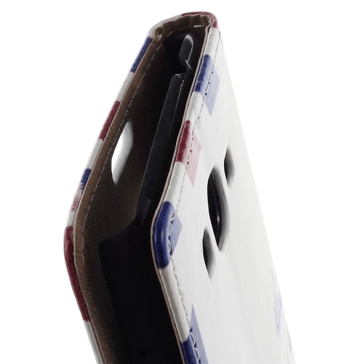 For Samsung Galaxy Grand Prime SM-G530H Folio Stand Leather Wallet Shell - Air Mail Pattern-6
