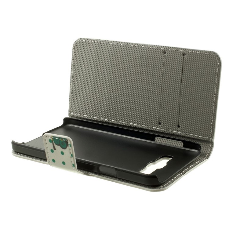 Sleeping Owl on the Branch Wallet Leather Stand Cover for Samsung Galaxy A3 SM-A300F-9