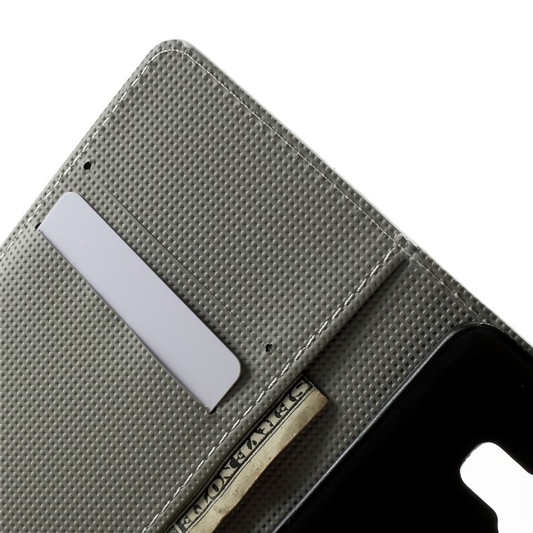 Plum Blossom Flip Leather Wallet Stand Case for Samsung Galaxy A5 SM-A500F-5