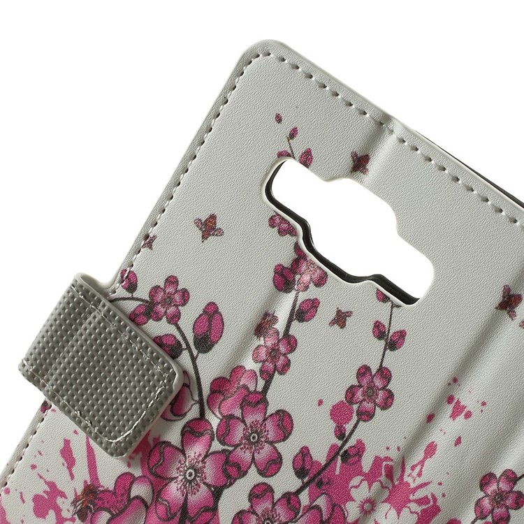 Plum Blossom Flip Leather Wallet Stand Case for Samsung Galaxy A5 SM-A500F-6