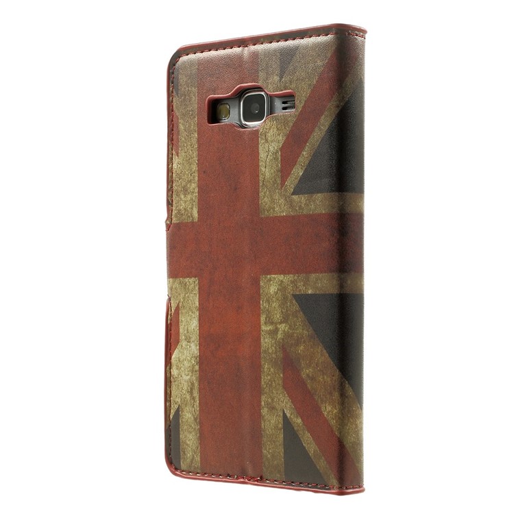 UK Flag Wallet Leather Case for Samsung Grand Prime SM-530H w/ Stand-2