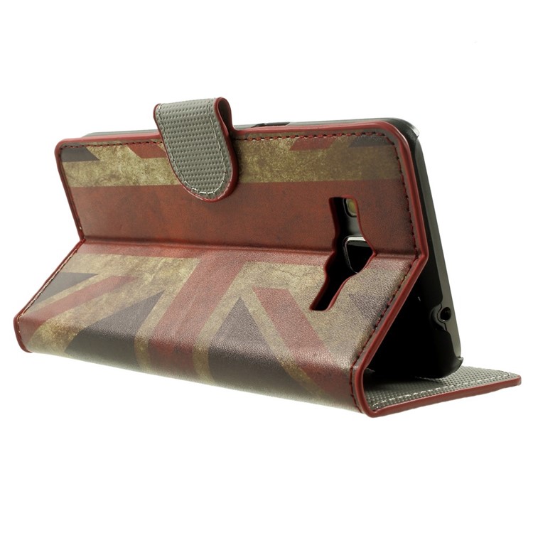 UK Flag Wallet Leather Case for Samsung Grand Prime SM-530H w/ Stand-4
