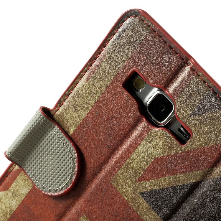 UK Flag Wallet Leather Case for Samsung Grand Prime SM-530H w/ Stand-8