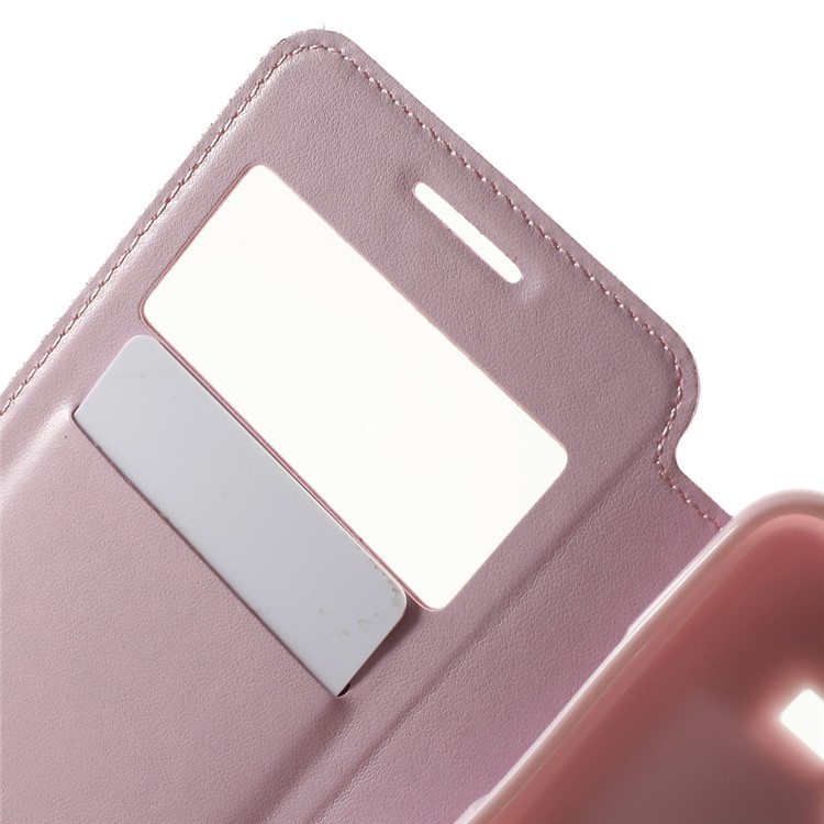 ROAR KOREA Noble View Window for Samsung Galaxy Grand Prime SM-G530H Stand Leather Case - Pink-6