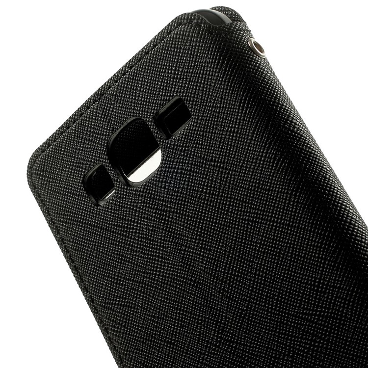 ROAR KOREA Diary View Window for Samsung Galaxy Grand Prime SM-G530H Magnetic Leather Stand Case - Black-8