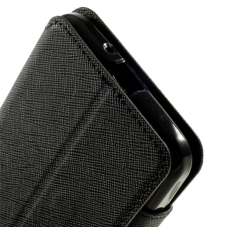 ROAR KOREA Diary View Window for Samsung Galaxy Grand Prime SM-G530H Magnetic Leather Stand Case - Black-9