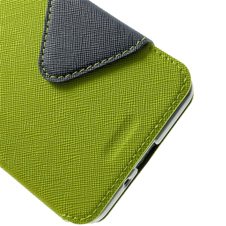 ROAR KOREA Diary View Window for Samsung Galaxy Grand Prime SM-G530H Leather Case Accessory - Green-6