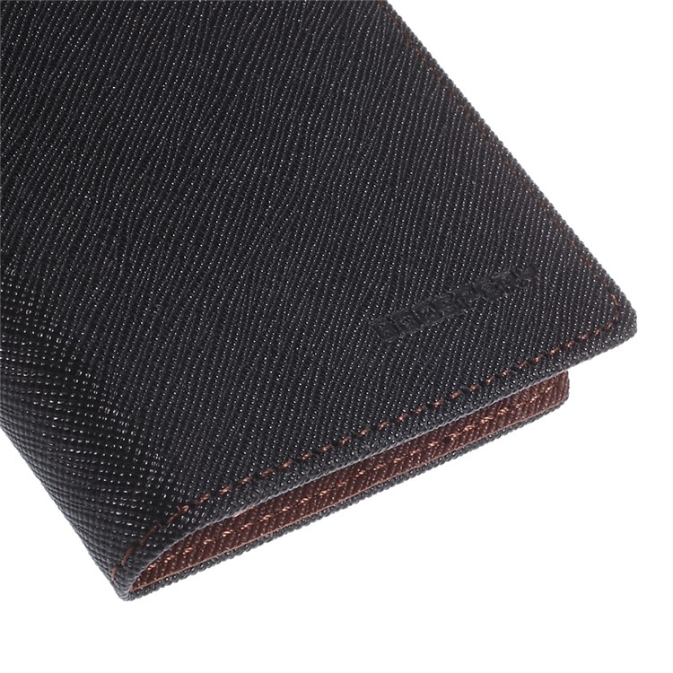 MERCURY Goospery Fancy Diary for Samsung Galaxy Grand Prime SM-G530H Wallet Leather Stand Cover - Brown / Black-8
