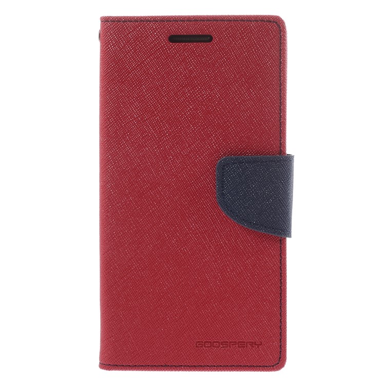 MERCURY Goospery Fancy Diary for Samsung Galaxy Grand Prime SM-G530H PU Leather Stand Case - Red-3
