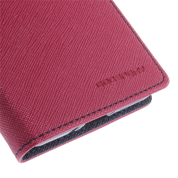 MERCURY Goospery Fancy Diary for Samsung Galaxy Grand Prime SM-G530H PU Leather Stand Cover - Rose-8