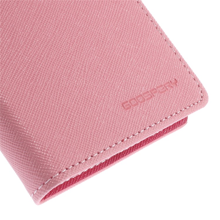 MERCURY Goospery Fancy Diary for Samsung Galaxy Grand Prime SM-G530H Magnetic Leather Stand Case - Pink-8