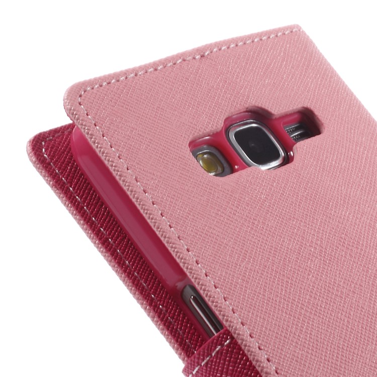 MERCURY Goospery Fancy Diary for Samsung Galaxy Grand Prime SM-G530H Magnetic Leather Stand Case - Pink-9