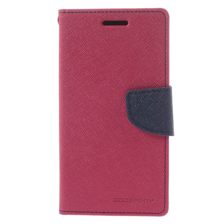 Mercury GOOSPERY for Samsung Galaxy A5 SM-A500F Fancy Diary Case PU Leather Cover Stand - Rose-3