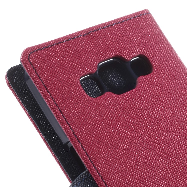 Mercury GOOSPERY for Samsung Galaxy A5 SM-A500F Fancy Diary Case PU Leather Cover Stand - Rose-8