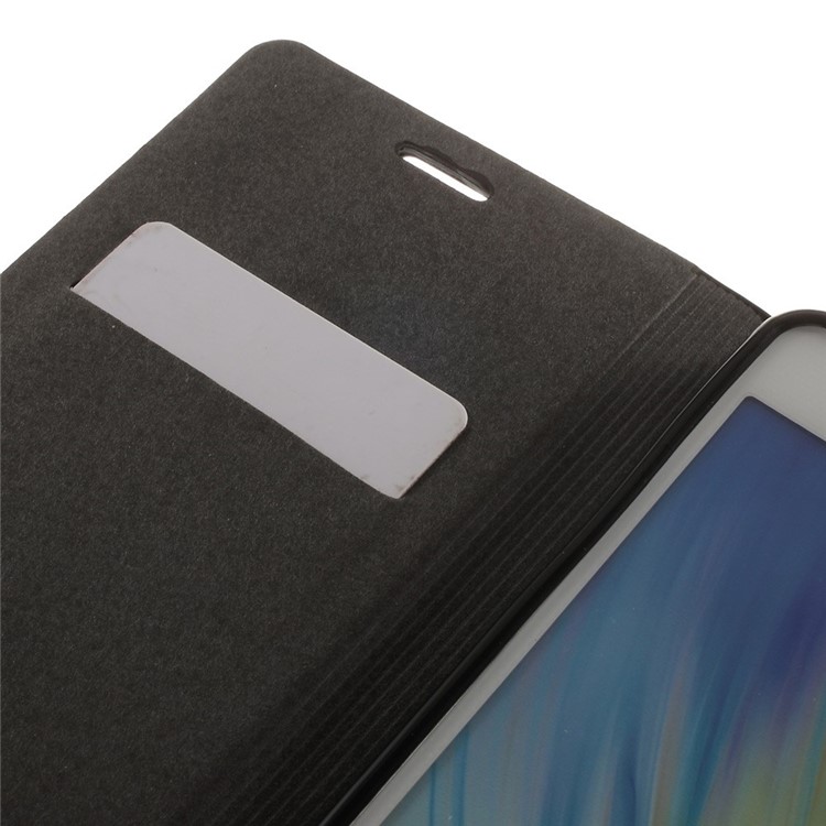 Contrast Color Leather Card Holder Case for Samsung Galaxy A5 SM-A500F - Black-8