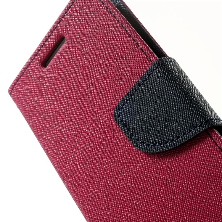 Mercury GOOSPERY for Samsung Galaxy A3 SM-A300F Fancy Diary Stand Leather Wallet Case - Rose-8