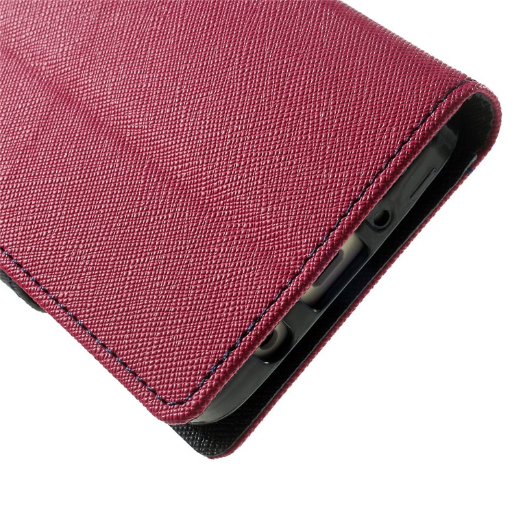 Mercury GOOSPERY for Samsung Galaxy A3 SM-A300F Fancy Diary Stand Leather Wallet Case - Rose-9