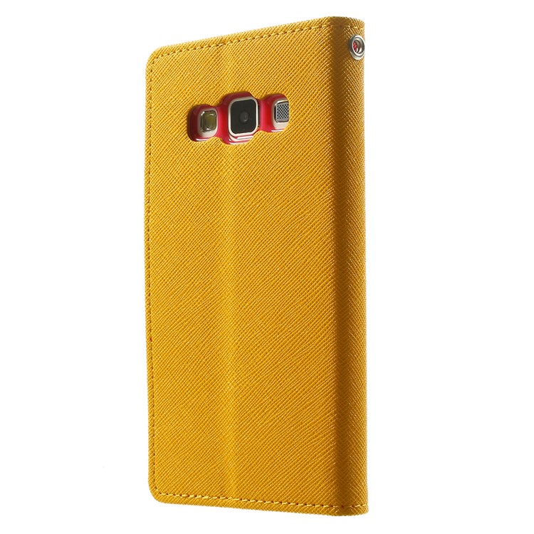 Mercury GOOSPERY Fancy Diary Leather Protective Case for Samsung Galaxy A3 SM-A300F - Orange-2