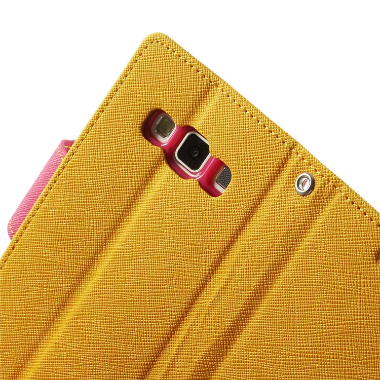 Mercury GOOSPERY Fancy Diary Leather Protective Case for Samsung Galaxy A3 SM-A300F - Orange-7