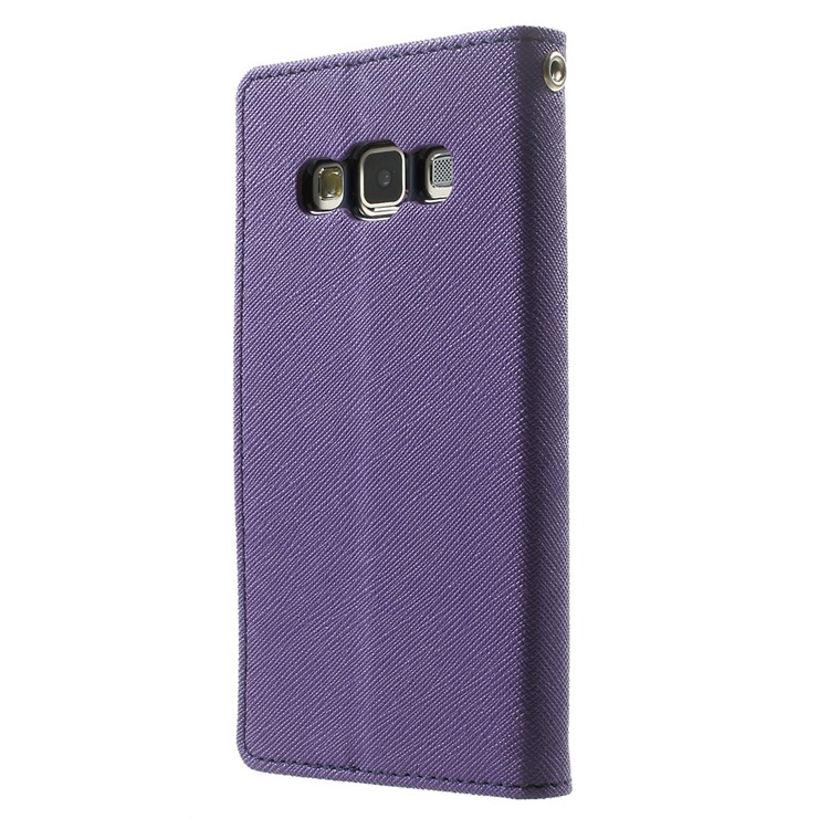 Mercury GOOSPERY Fancy Diary Leather Case Accessory for Samsung Galaxy A3 SM-A300F - Purple-2