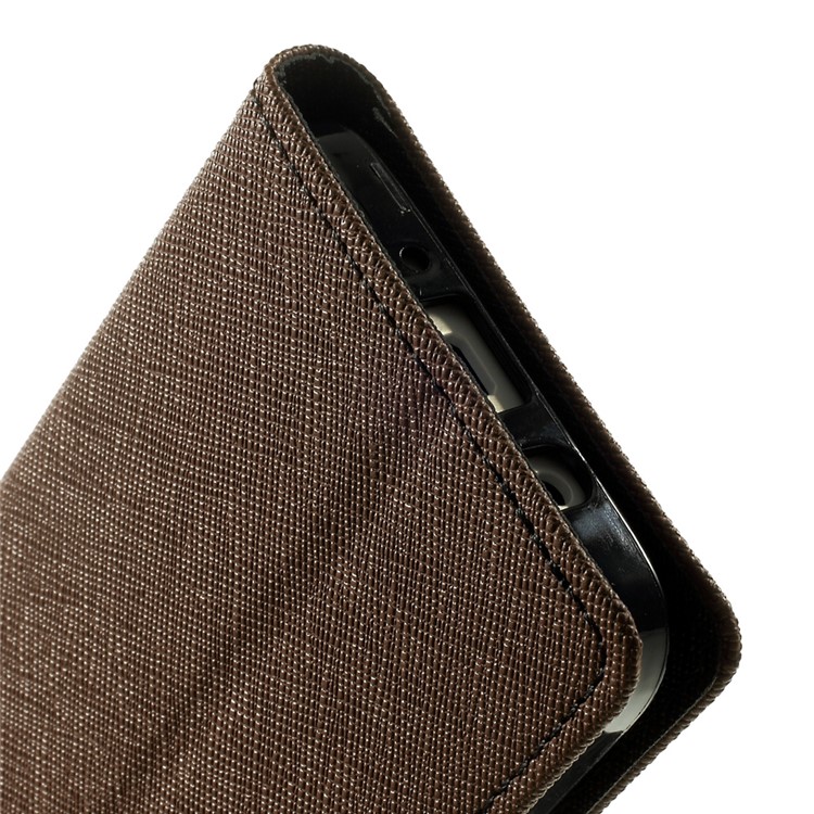 Mercury GOOSPERY Fancy Diary Leather Cover Wallet for Samsung Galaxy A3 SM-A300F - Brown-9