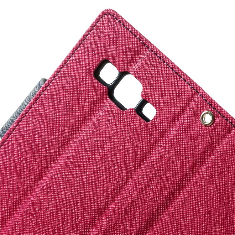 Mercury GOOSPERY Fancy Diary Leather Wallet Case for Samsung Galaxy Core Prime SM-G360 - Rose-6