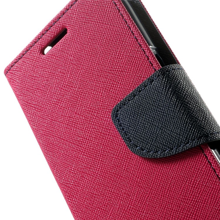 Mercury GOOSPERY Fancy Diary Leather Wallet Case for Samsung Galaxy Core Prime SM-G360 - Rose-7