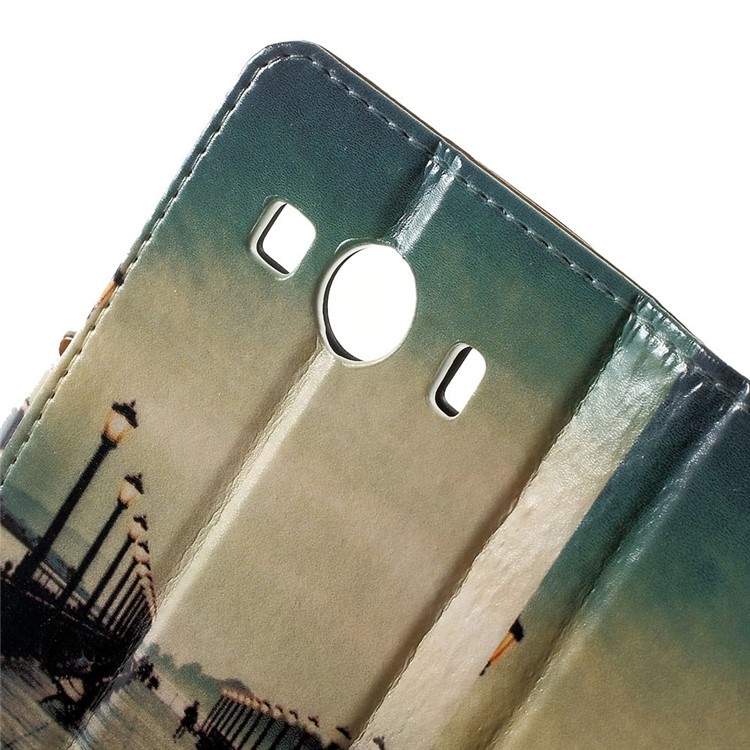 Wallet Leather Case for Samsung Galaxy Ace 4 SM-G357FZ / Ace Style LTE G357 - Bridge & Passerby-6