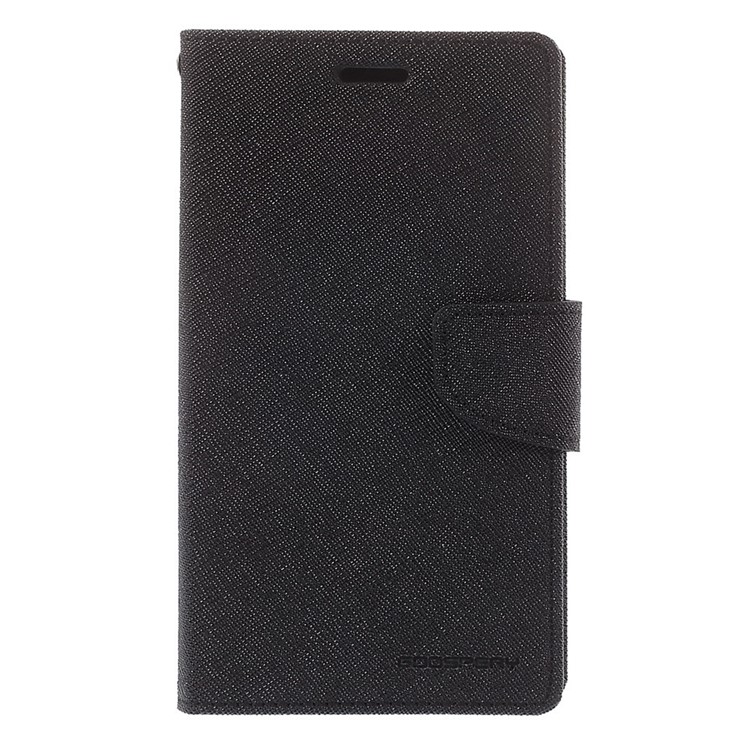 MERCURY Goospery Fancy Diary for Samsung Galaxy Note Edge SM-N915A SM-N915V Wallet Leather Stand Case - Black-3