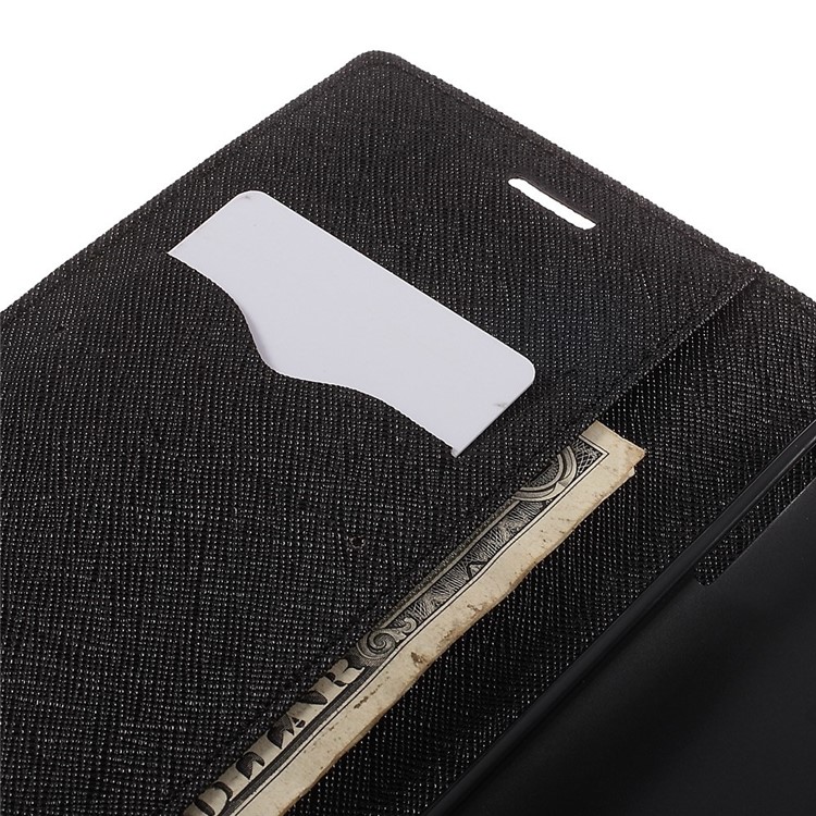 MERCURY Goospery Fancy Diary for Samsung Galaxy Note Edge SM-N915A SM-N915V Wallet Leather Stand Case - Black-7